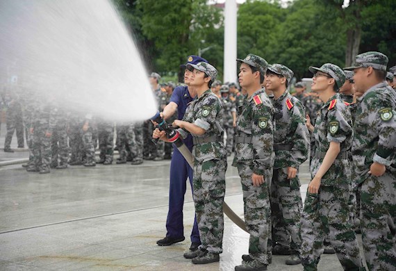 消防知识进校园 筑牢安全防火墙
