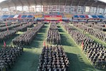 广西现代职院举行2026级新生军训动员大会